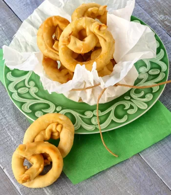 Sour Myzithra Cheese “Sarikopita” Fried Pies Cretan Cuisine